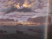 Caspar David Friedrich The Baltic sea in the Moonlight (mk10) Spain oil painting reproduction